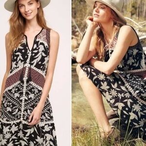 ✅Anthropologie Floreat Grasslands Dress